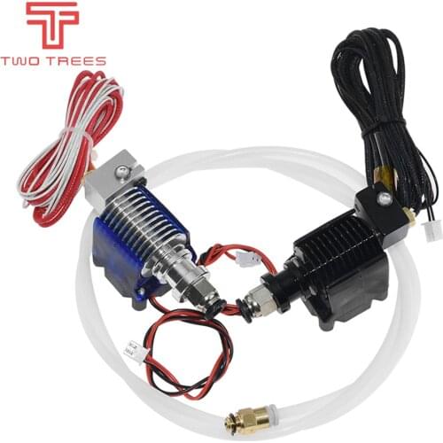 3D V6 Hot End Full Kit 1.75mm 12V Bowden RepRap 3d printer extruder parts accessories 0.4mm Nozzle ekstruder For E3D v6 Extruder