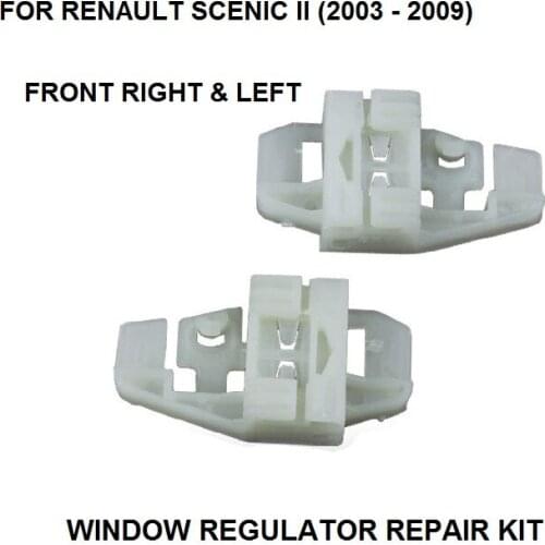 2003-2016 WINDOW REGULATOR REPAIR CLIP KIT FOR RENAULT SCENIC II ELECTRIC WINDOW REGULATOR CLIPS REAR RIGHT-LEFT SIDE