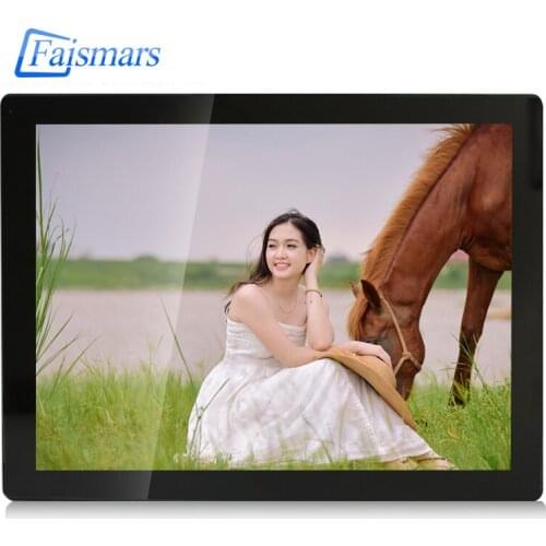 M170-EC/ 17 Inch Steel Casing Ten Point Capacitive Touch Screen Monitor With 1280x1024 Metal Shell Front Waterproof Display