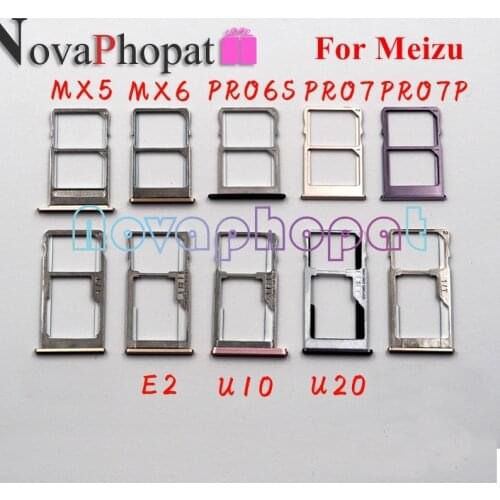 Novaphopat For MEIZU M3 Max M3max SIM Card Tray Holder Micro SD Slot Socket Adapter Replacement +tracking