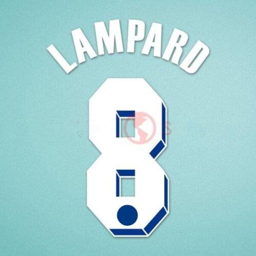 Super A 2011-2012 Champions Chelsea IVANOVIC DAVIID LUIZ LAMPARD TORRES DROGBA Number Printing Font, Hot stamping Patches Badges