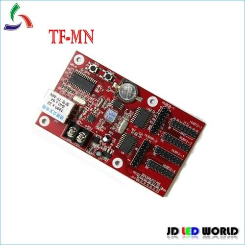 TF-MN ethernet port single color and dual color led sign controller card