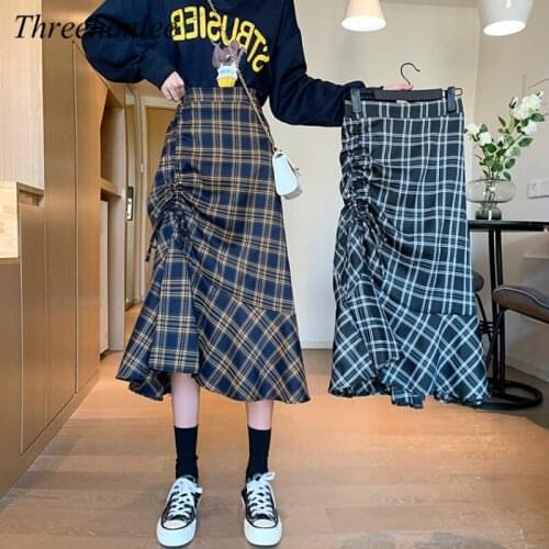 Женские юбки с высокой талией Threehonlee China At AliExpress