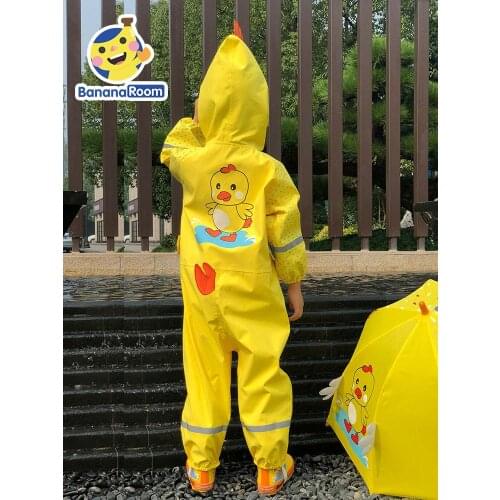 Waterproof Camping Raincoat Boy Raincoat Poncho Child Raincoats Impervious Girl Hiking Capa Chuva Infantil Rain Gear DD60YY