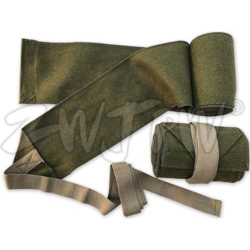 WW2 WWII UK ARMY MILITARY EQUIPMENT P37 WOOLEN SOLDIER LEGGINGS PUTTEE REPLICA