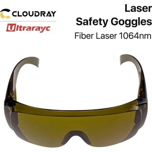 Ultrarayc 1064nm Protective Goggles Style B Laser Size Safety Goggles 850-1300nm OD4+ CE For Fiber Laser Machine