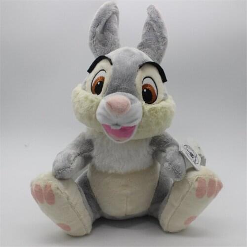 Disney1piece 28cm Cartoon Little Deer Friend Thumper Rabbit Plush Stuffed animal Toy Thumper doll