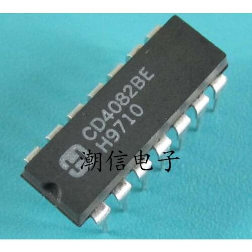 10cps CD4082BE DIP-14