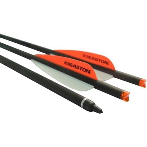 12X20 inch Crossbow Bolts Carbon Arrows for Archery Hunting Shooting Adjustable Points