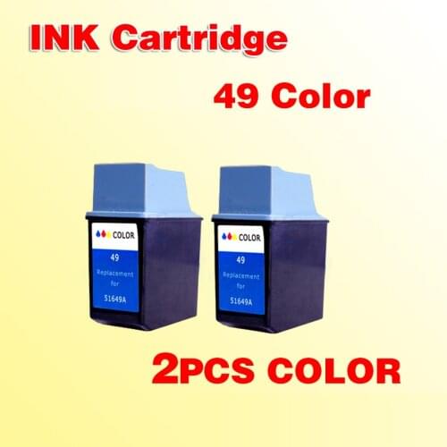 2x compatible ink cartridge for for49 for 49 640C/648C/660C/660Cse/660CLotus/660D printer