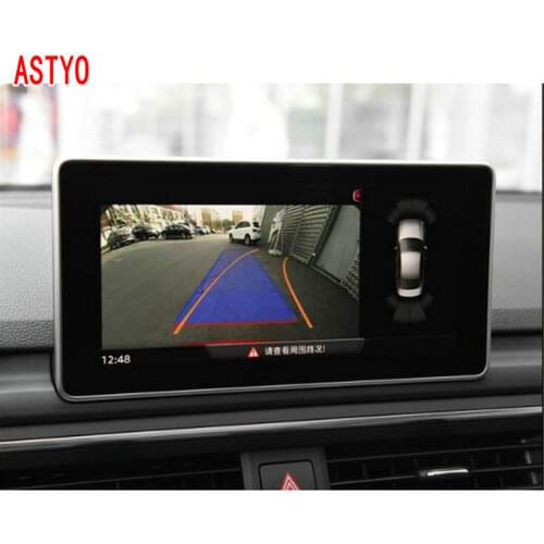 ASTYO Car RGB Rear View Camera Reversing Camera support Dynamic Trajectory for Audii A3 A5 A4 B9 S5 Q5 Q2 2017-2019