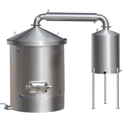 Large Distiller 50-700 Distiller Workshop Traditional Liquor Distiller 304 Stainless Steel Distiller Brews Grain Brandy Vodka