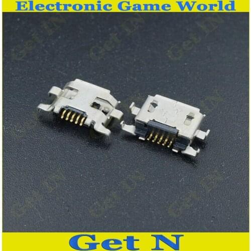 100pcs Micro USB Female Jack Power Tail Charging Connectors for Blackberry gionee GN700W GN700T GN32