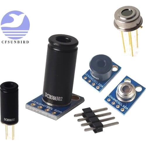 GY-906-DCI long-range infrared temperature sensor module / small angle MLX90614ESF-DCI MLX90614ESF BAA BCC MLX90614ESF DAA