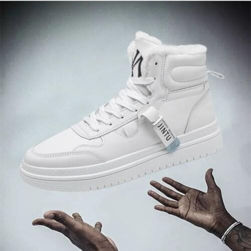 KAIWZBJUN Men's Winter Sneakers