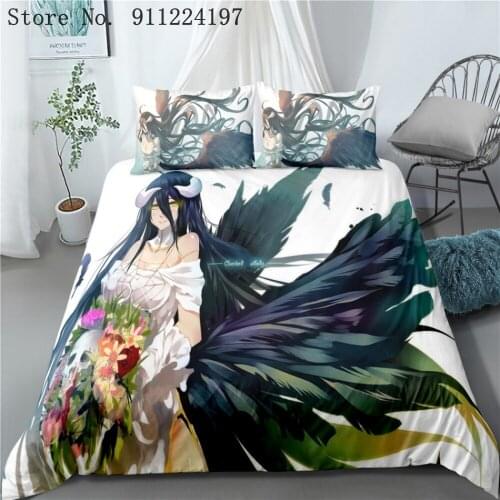 King Of The Undead Bedding Set Japanese Anime Duvet Cover Bedding Luxury Home Textile Bed Quilt Cover Kids Bed Cover Set 140*210