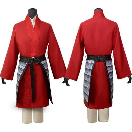 Cosplaydiy 2020 Mulan Cosplay Costume Suit Women Hanfu Armor Costume Suit Costume L320