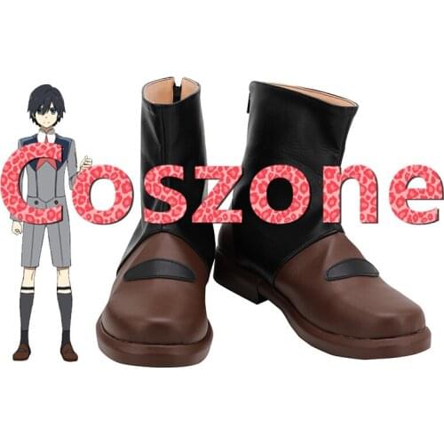 DARLING in the FRANXX Hiro Code 016 Cosplay Shoes Boots Halloween Carnival Party Cosplay Costume Accessories