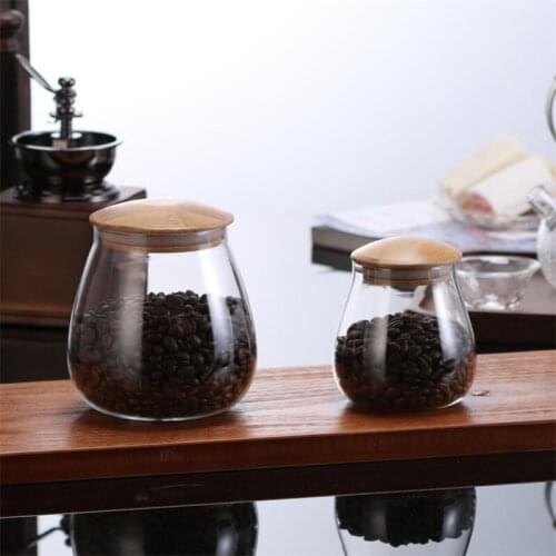 Creative Tea Storage Bottles Glass Candy Jars with Cork Lid Sugar Coffee Container Kitchen Food Organizer Spices Cans Tools
