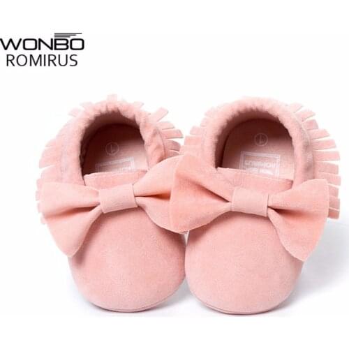 NEW Styles Baby Soft Flock Tassel Moccasins Girl Moccs Baby Booties Shoes Moccasin design baby shoes Newborn shoes Pink color