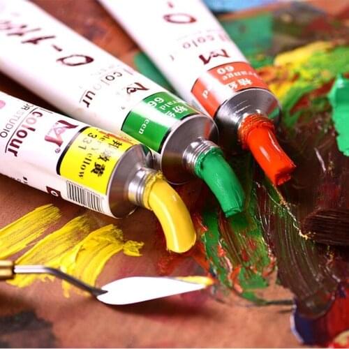 Oil Painting Paint 180ml Single Aluminum Tube Paint Creation Painting Large Oil Drawing Paint Art Creation Sketching