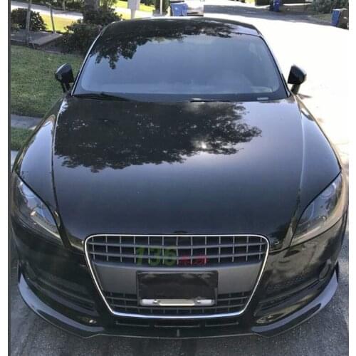 Lively2021 Fit For Audi Tt Carbon Fiber Spoiler Refitted Big Surround Shovel Head Lip Front Chin