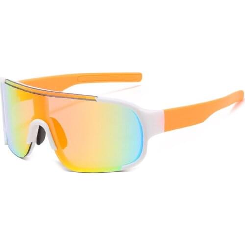 2021 new riding Sunglasses colorful coated Sunglasses Sports Sunglasses wind and tide proof outdoor sports glasses