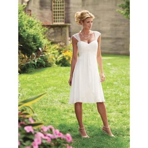 New Summer Beach Wedding Dress Bridal Gowns vestido de noiva Ruched Soft Chiffon Pleat Wedding Dresses robe de mariage