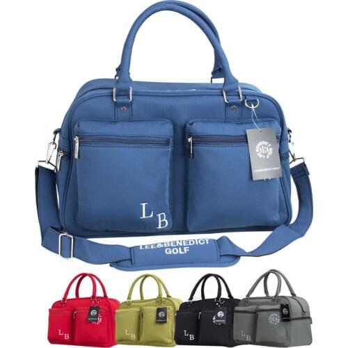 Large Capacity Golf Clothing & Shoes Boston Bag with Golf Club Equipment Pouch Fitness LEEB Sports Holdall Travel Duffle Bag Wat