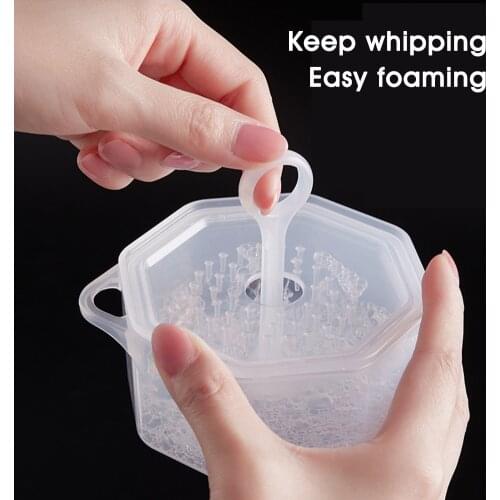 Portable Facial Cleanser Foamer Jelly Cleaner Foamer Foamer Foam Bubble Cup Foam Bottle Face Wash Artifact Foam Machine Cup