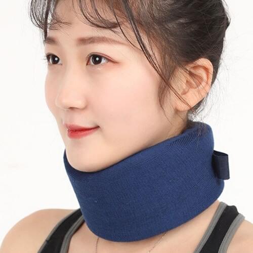 Adjustable Soft Foam Cervical Collar Neck Brace Support Medical Vertebra Dislocation Fixation Pain Relief Aid Health Care Tool C