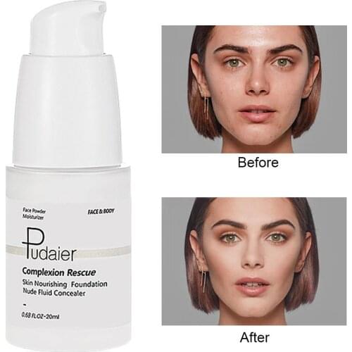 Waterproof Whitening Liquid Foundation Long Lasting Base Makeup Moisturizing Face Full Cover Concealer Concealer Cosmetics Tool