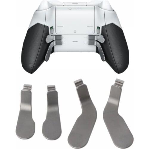 Replacement Part Metal Bumper Trigger Button Paddles Hair Trigger Locks For Xbox One Elite Controller