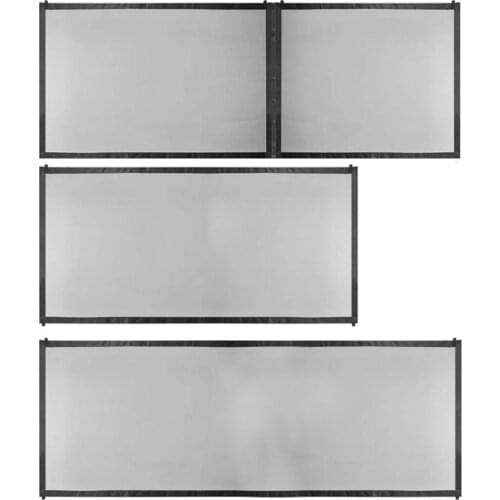 Dogs Safety Gates Portable Folding Pet Barrier Fences Breathable Mesh Dog Gate Pet Separation Guard Isolated Fence For Indoor