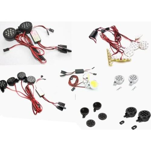 CNC Aluminum Light Pods Fit For HPI racing 1/5 hpi rc 5B 5T 5SC Buggy car KM Rovan