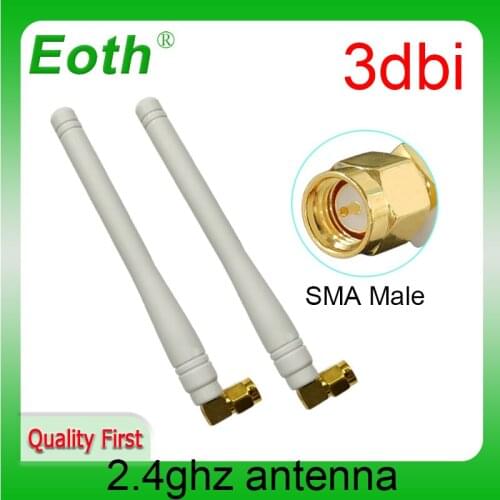 Wifi antenna antena 2.4g cellular booster car para modem sma hf telephone longo alcance signal router lte gsm wi-fi carro