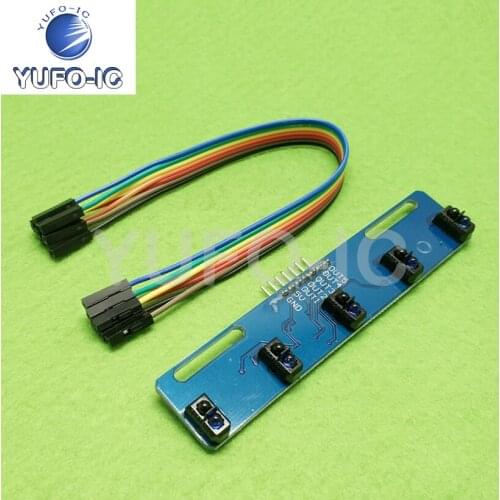 Free Ship 1PCS Tcrt5000l 5-Way Tracking Sensors Five Tracking Sensor Tracing Module Infrared Sensor