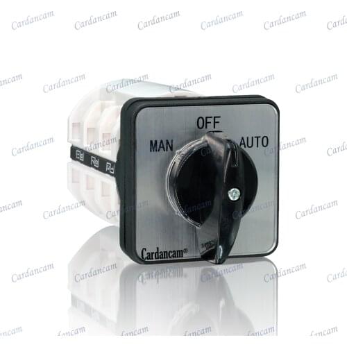 Cardancam Universa Switch TA10-63(LW26/LW39/LW38/CA10/C26)Rotary Switch Cam Swtich Ui660V Ith 63A MAN-OFF-AUTO 1P/2P/3P/4P/5P