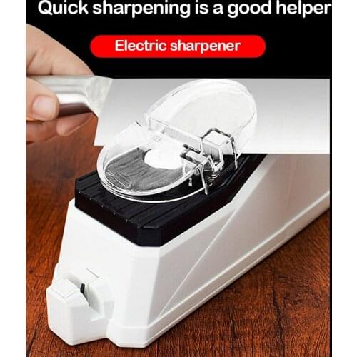 Usb Electric Knife Sharpener Adjustable For Kitchen Knives Tool Knife Scissor Sharpening Kitchen Practical Tool