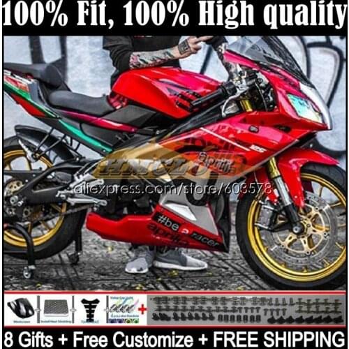 Injection For Aprilia RS-125 RS 125 RS4 54CL.0 RSV125 2006 2007 2008 2009 2010 2011 RS125 06 07 08 09 11 Fairings Factory Red