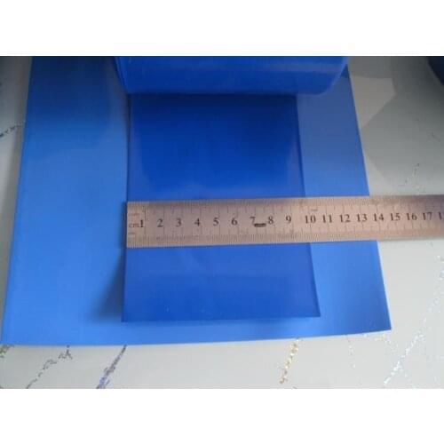 For Motorcycle insulation sheet Pvc100mm*1000MM heat shrink tube battery membrane Sky Blue , high quality lucence , thick