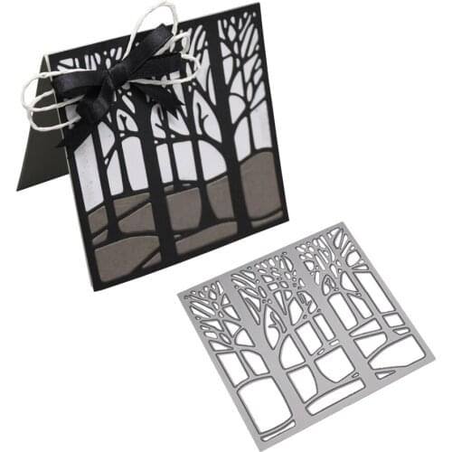 Forest Metal Cutting Dies DIY Card Craft Embossing Die Cut Paper Craft Knife Mould Blade Punch Stencils Dies