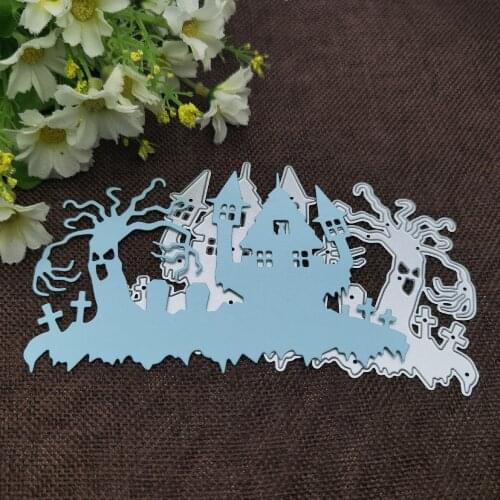 Tree house decoration card Metal Cutting Dies Stencils For DIY Scrapbooking Decorative Embossing Handcraft Die Cutting Template