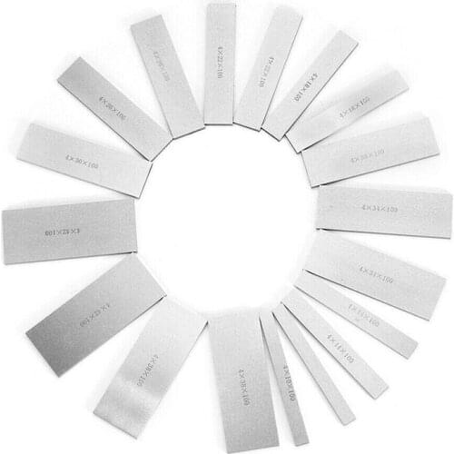 9 Pairs High-precision Manufactured Parallel Pad Gauge Blocks CNC Milling Pads Set JA55