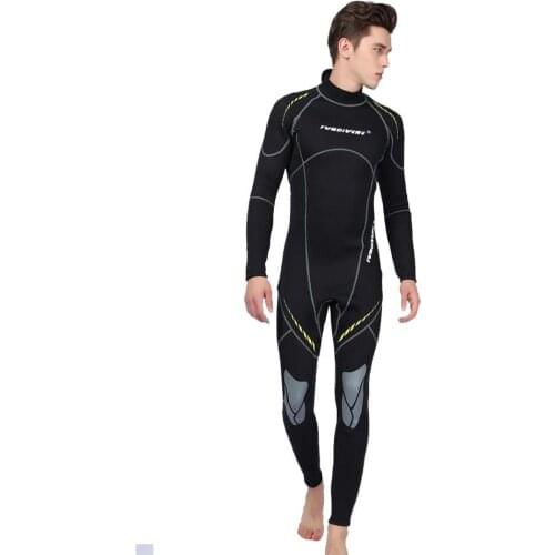 Premium 3MM Men Neoprene Wetsuit Scuba Diving Thermal Winter Warm Wetsuits Snokeling Surfing Kayaking Equipment Bathing SwimWear
