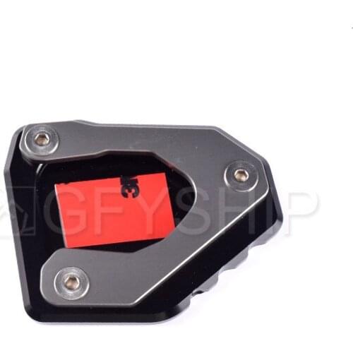 For BMW G310R 2017 2018 G310 R 17 18 Motorcycle Side Kickstand Anti Slip Side Extension Support Foot Pads G 310 R Accessories