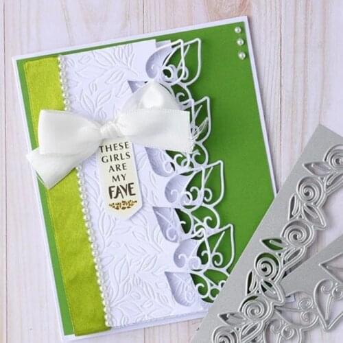 Panalisacraft Flower Lacework Cutting Dies Craft Dies Scrapbooking Card Making Album Embossing Stencil Die Cut