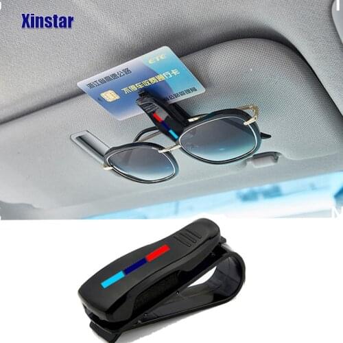 Plastic Car Glass Clip Storage Sunshade Sticker For BMW E30 E36 E39 E46 E60 E64 E70 E87 E90 E92 E71 F10 F30 F20 F01 F02 M3 M5