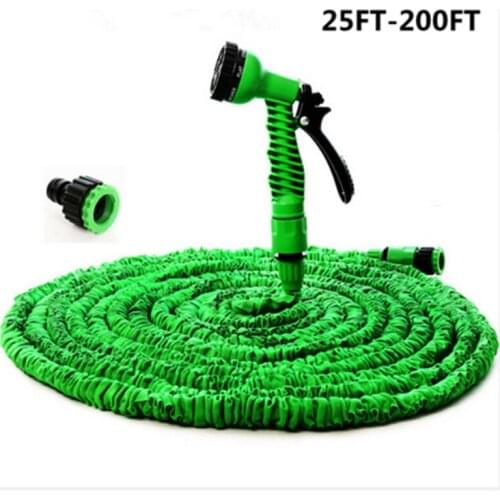Garden hose for watering magic hose flexible water hose with spray gun expandable garden car water pipe irrigation hose 25-200FT