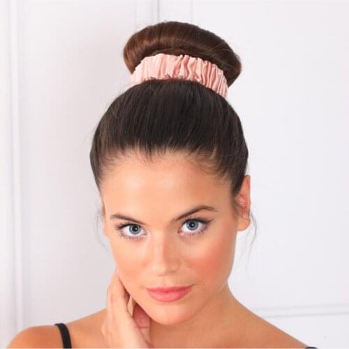 Silk Hair clasp Betty Women Original %100 Pure Silk Scrunchie Elastic Handmade Multicolor Hair Band Ponytail Holder Headband